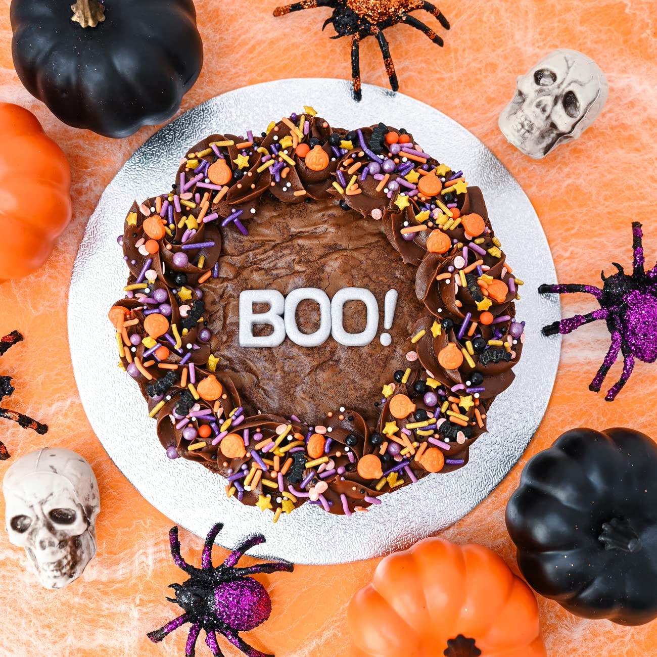 Sweets Indeed Halloween Sprinkles, Edible Candy Eyeballs, 4 oz, Toil & Trouble