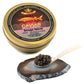 OVERNIGHT SHIPPING - OLMA Beluga Hybrid Black Caviar from Italy - Rated Top Caviar in the World - 8.8 oz / 250 g