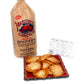 Hoovers Fine-Sifted White Cornmeal 5 Lb. Bag (2.27 Kg)- Water Ground Corn Meal - One Bag Bundled With A Jfs Recipe Card