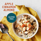 Seven Sundays Classic Bircher Apple Cinnamon Almond Muesli Cereal - 6 Count, 12 Oz Pouch - Certified Gluten Free Muesli - Non Gm