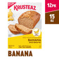 Krusteaz Banana Quick Bread Mix, Made with Real Bananas, 15.0 oz Boxes (Pack of 12)