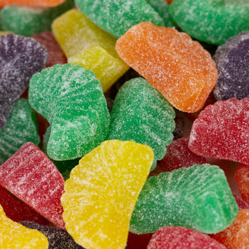 Fruit Slices Jelly Candy | Assorted Flavors | 2-Pound Bulk Bag | Sugar-Dusted Nostalgic Sweets