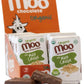 Moo Chocolates Organic Milk Chocolate Mini Bars with Rice Crisps 0.7oz, 14 ct (Pack of 1) | USDA Organic, Non-GMO | 100 Calorie 