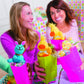 Fun Express Easter Candy Stretchable Bunny Bracelets - 12 Pieces - Great For Easter Egg Hunts And Other Easter And Spring Celebr