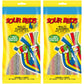 SNACKTERY Rainbow Sour Belts - Vegan & Kosher Gummy Candy - 4 oz - Multicolor - 2 Pack