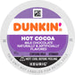 Dunkin' Milk Chocolate Hot Cocoa, 60 Keurig K-Cup Pods, 10 Count (Pack Of 6)