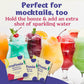 Craftmix Blueberry Lemonade Mix, 12 Packets, Easy Powder Drink With Real Fruit, Low-Sugar, Vegan, Low-Carb, Non-Gmo, Dairy-Free, Gluten-Free, Flavored Water Enhancer, On-The-Go Water Flavoring Packets