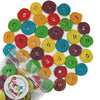 Firstchoicecandy Licorice Wheels Candy (Two Faced Rainbow 5 Pound)