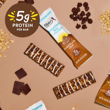 Blakes Seed Based Breakfast Bars, Chocolate Chip, 5g Plant-Based Protein, Gluten Free, Nut Free, Vegan, 24 Count