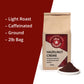 Lola Savannah Hazelnut Crème Ground Coffee, 2lb Bag, Premium Arabica Beans, Caffeinated, Black