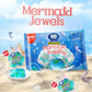 Amos 4D Mermaid Gummy Candy, Blue Raspberry, 9oz Individually Wrapped Mini Packs, Soft Jelly-Filled Seashell