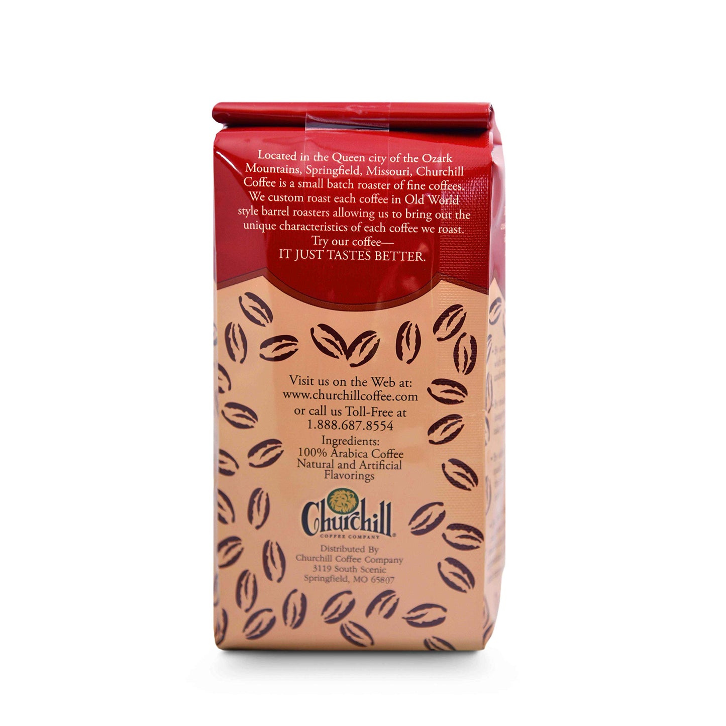Churchill Coffee Banana Foster Ground Coffee - 12 Ounce Pack