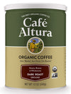Cafe Altura Ground Organic Coffee, Dark Roast, 12 Ounce (Pack Of 3)