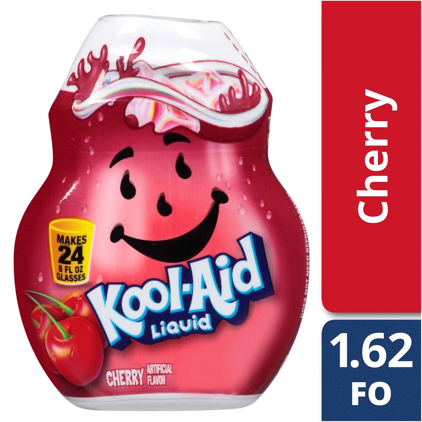 Kool-Aid Liquid Drink Mix, Cherry, 1.62 FL OZ (Pack of 12)