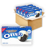 Oreo White Fudge Covered Chocolate Sandwich Cookies, Limited Edition, 8.5 oz Pack of 4, Holiday Treats
