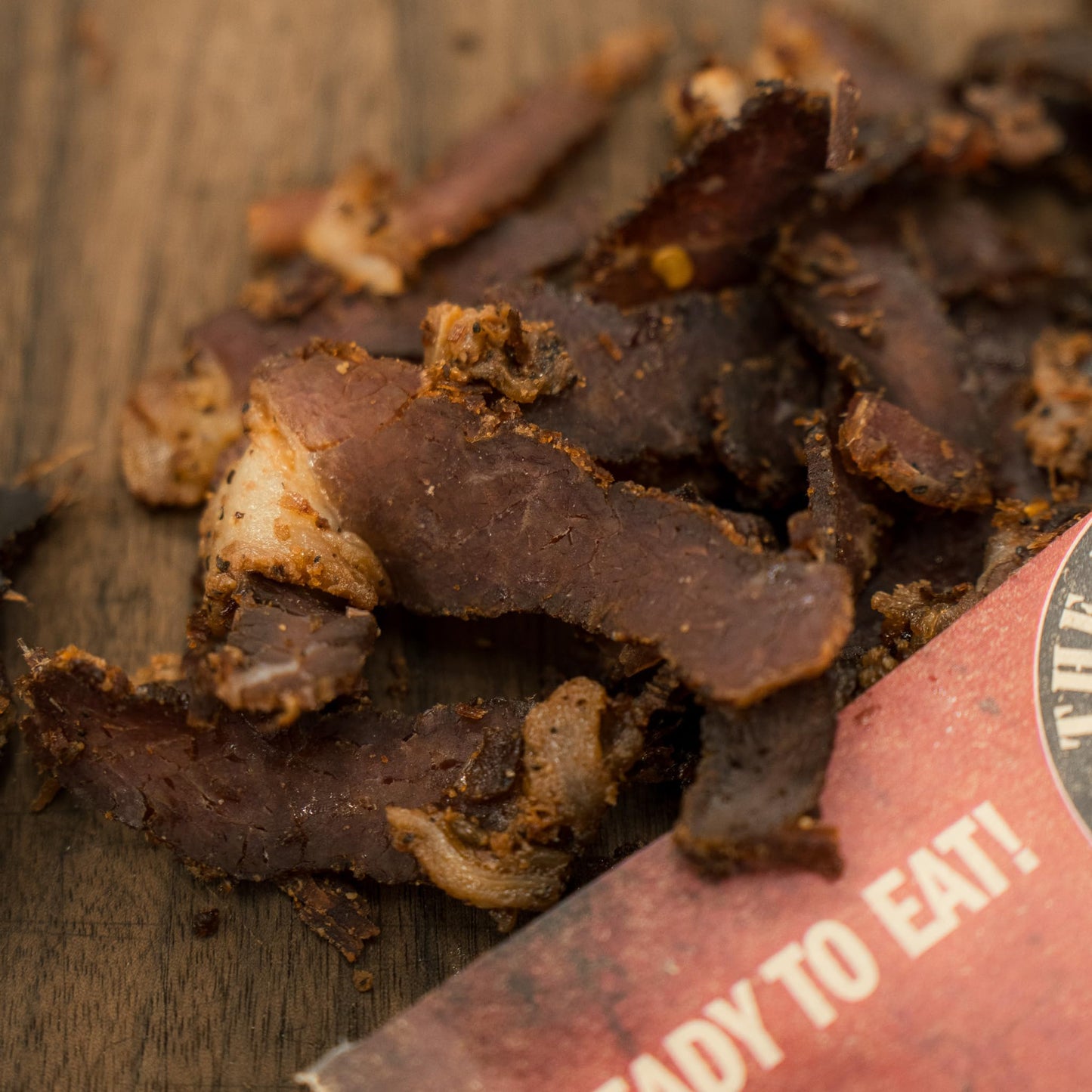 Bearded Butcher Bold Blend Biltong, Air-Dried Beef Snack, High Protein, Gluten-Free, 3 oz (Pack of 12)