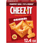 Cheez-It Cheese Crackers, Baked Snack Crackers, Lunch Snacks, Original, 12.4oz Box (1 Box)