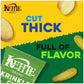 Kettle Brand Potato Chips, Krinkle Cut, Dill Pickle Kettle Chips, 7.5 Oz