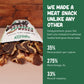 Grazly Beef Brisket Slab - Grass-Fed & Finished | Only Meat & Salt  Soft & Buttery Texture | High-Protein Carnivore Snack | Made from 1lb Raw Brisket | 5oz On-the-Go Snack Pack