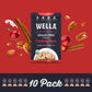 Wella Gluten-Free Hot Cereal, Oatmeal Alternative, Cranberry Pecan, 10 Pack, 1.6 oz, Plant-Based, Non-GMO, Paleo
