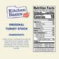 Kitchen Basics Turkey Stock - 32 oz Carton (Pack of 12) The Perfect Base for Your Savory Kitchen Recipes and Stocking Up