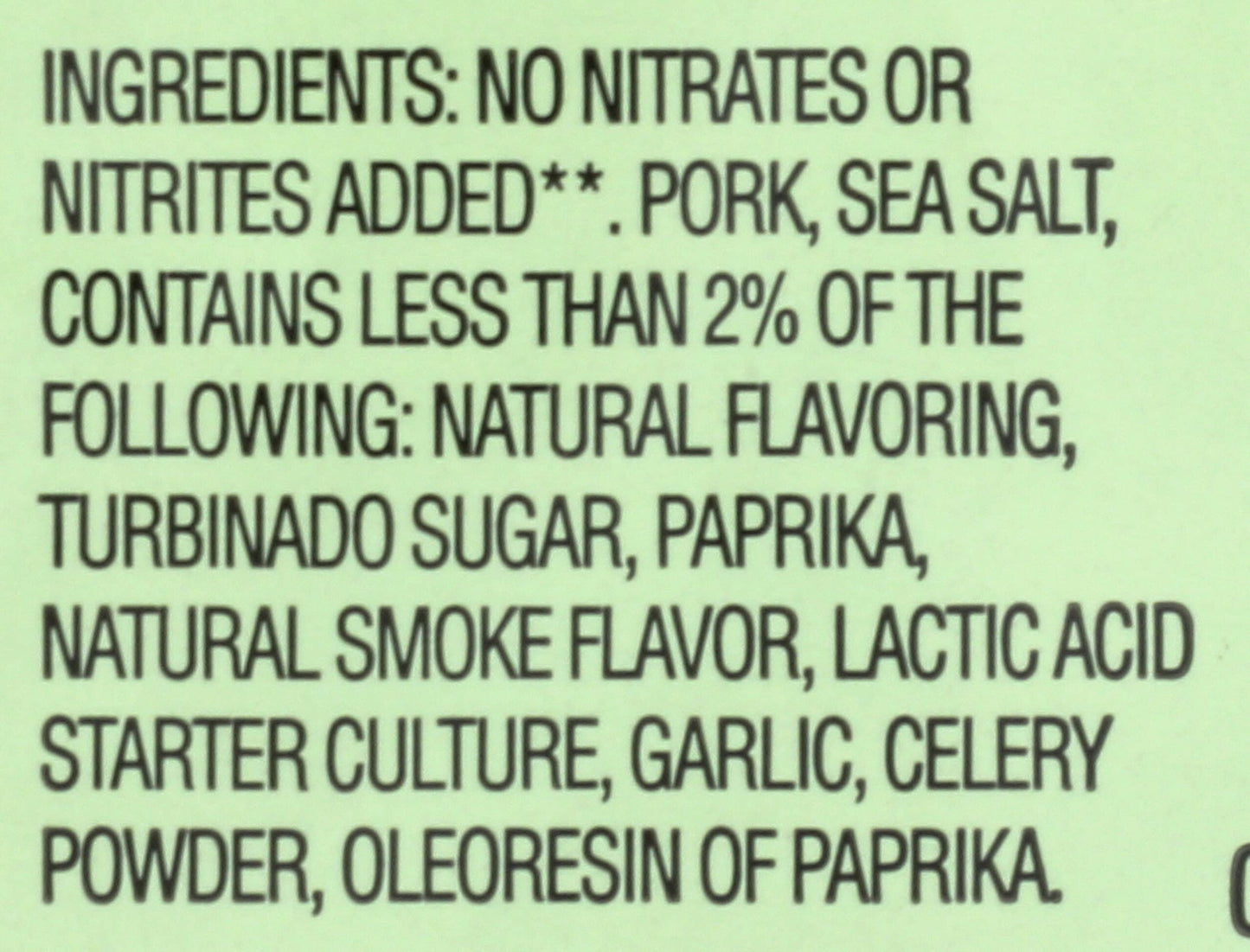 Naturalissima, Uncured Hard Salami, 6 oz