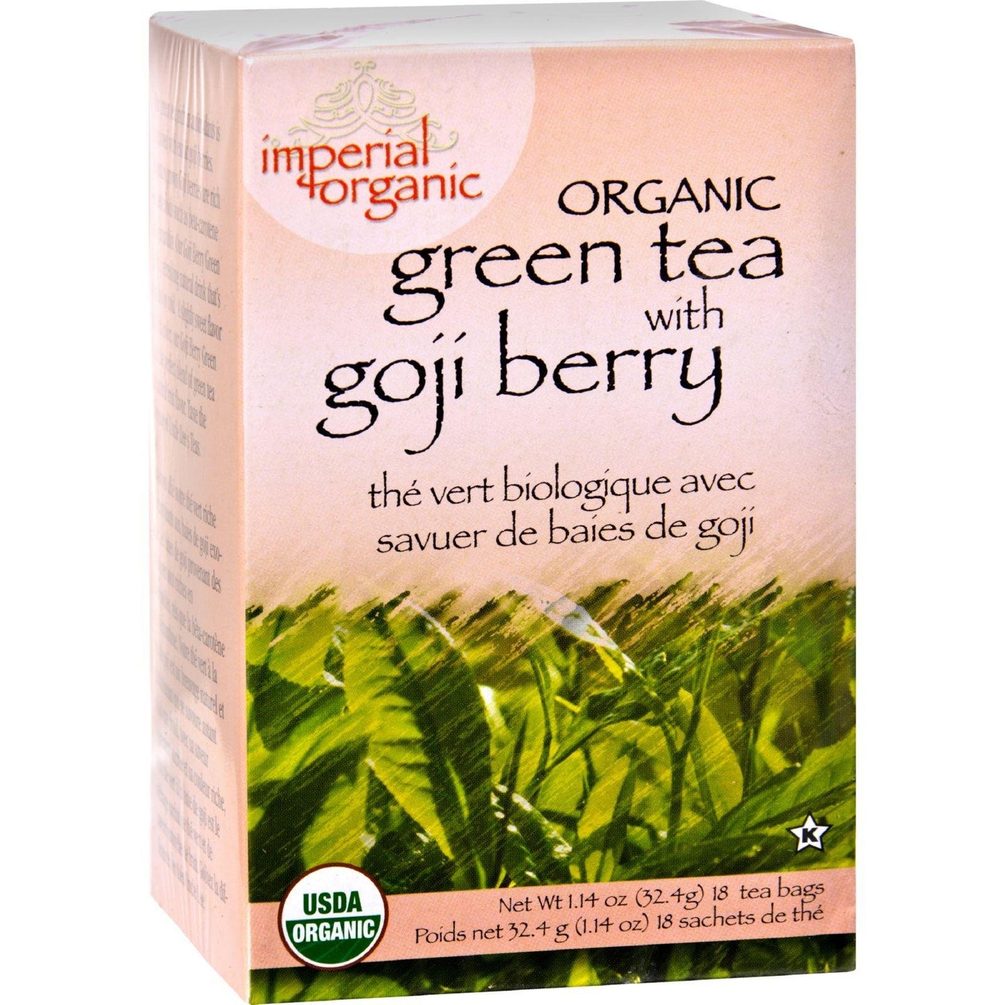 Uncle Lee'S Tea Tea Og2 Imp Grn Goji Bry 18 Bag8