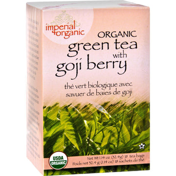 Uncle Lee'S Tea Tea Og2 Imp Grn Goji Bry 18 Bag8
