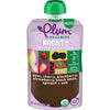 Plum Organics Mighty 4 Organic Toddler Food - Pear, Cherry, Blackberry, Strawberry, Black Bean, Spinach, And Oat - 4 Oz Pouch - 