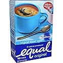 Equal MRINUT810931 Sugar Substitute Artificial Sweetener, 100 Packets/Box