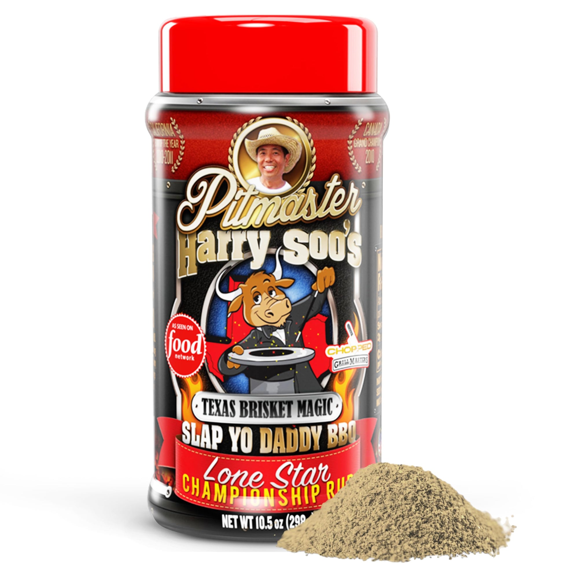 Slap Yo Daddy BBQ Rub - Championship Seasoning for Chicken, Beef, Pork - Gluten Free, 12 Ounce