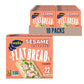 Wasa Sesame & Sea Salt Flatbread Thins Crackers, Non-GMO, 6.7 oz (Pack of 10)