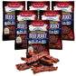 Bridgford Sweet Baby Rays Beef Jerky Sweet Teriyaki 10 oz Pack of 6 - High Protein Beef Jerky for Low Carb and High Protein Diet