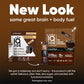 IQBAR Mushroom Coffee Packets - Instant Coffee with Lion’s Mane, Magnesium, Antioxidants - 40 Servings - Sugar Free, Keto, Vegan