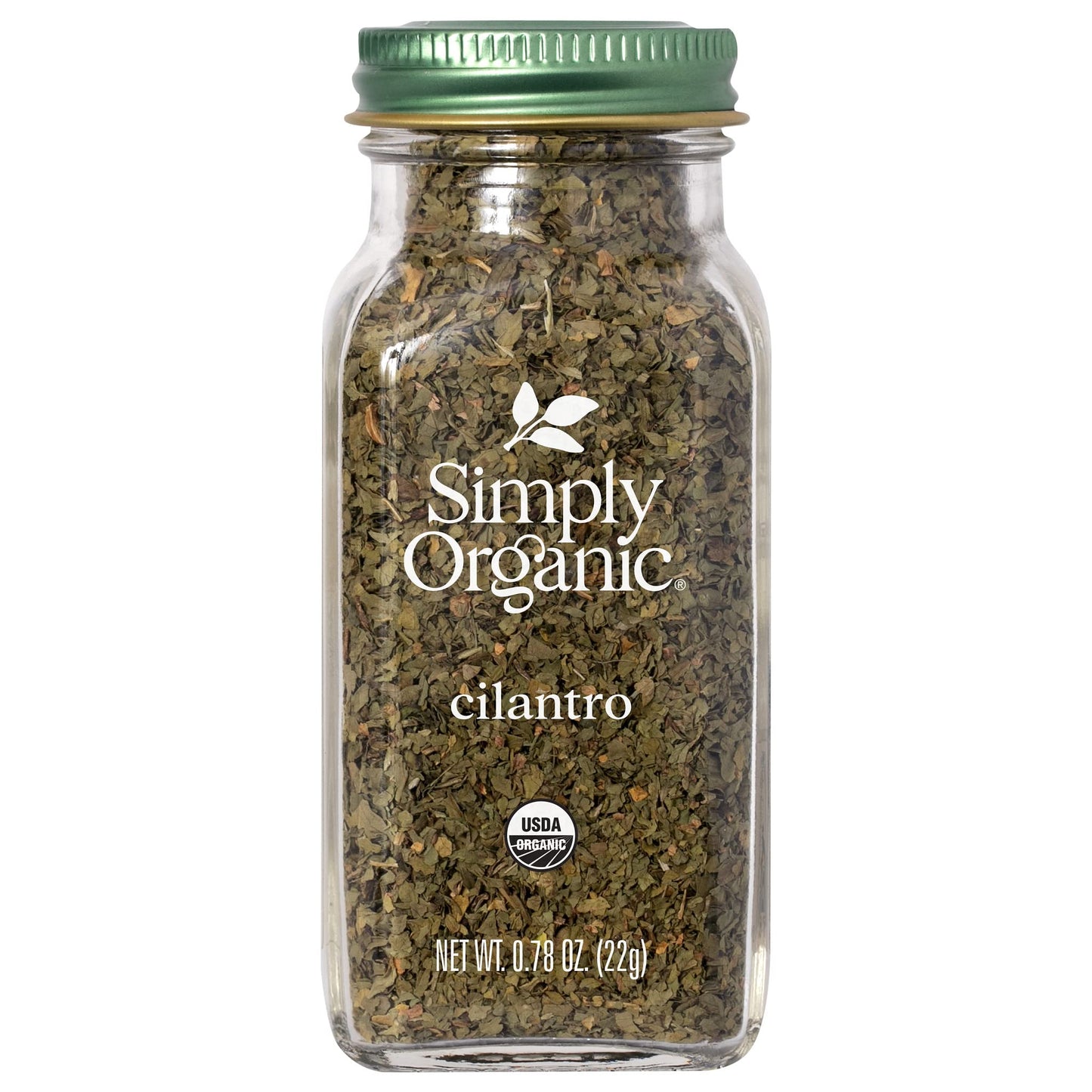 Simply Organic Cilantro Leaf, Cut & Sifted, Certified Organic | 0.78 oz | Pack of 6 | Coriandrum sativum L.