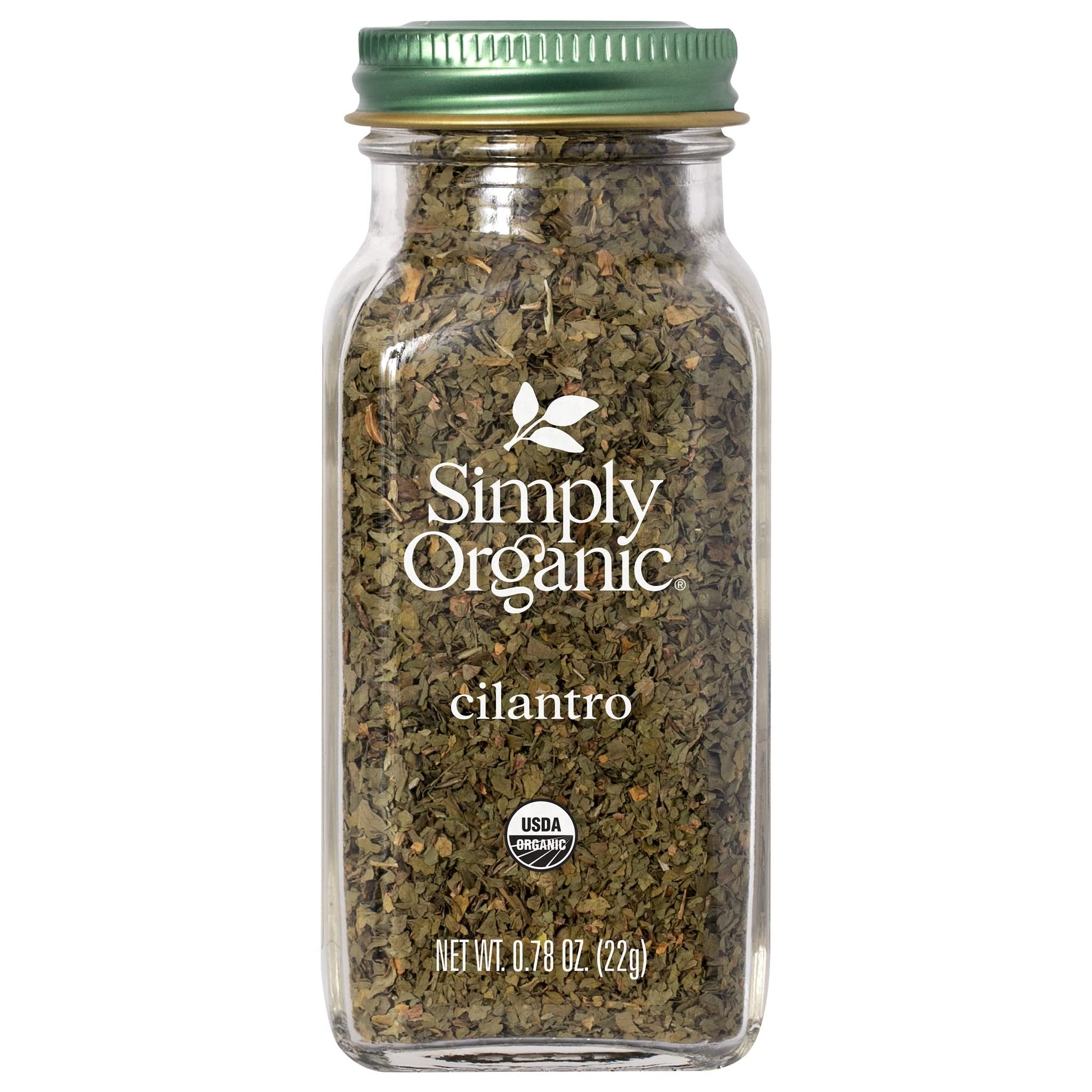 Simply Organic Cilantro Leaf, Cut & Sifted, Certified Organic | 0.78 oz | Pack of 6 | Coriandrum sativum L.
