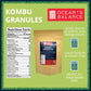 Oceans Balance Organic Kombu Kelp Granules, 16oz Bag, Gluten-Free, Vegan, Perfect for Keto and Paleo Diets