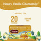 Celestial Seasonings Chamomile Tea Bags - Honey Vanilla, Caffeine Free, 20 Count (Pack of 6)