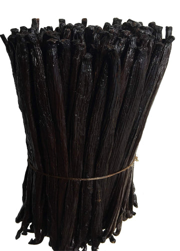 4Oz Tahitian Vanilla Beans Grade A For Extract, Cooking And Baking By Fitnclean Vanilla| 1/4Lb Bulk 6"-8" Fresh Gourmet Non-Gmo Pods.