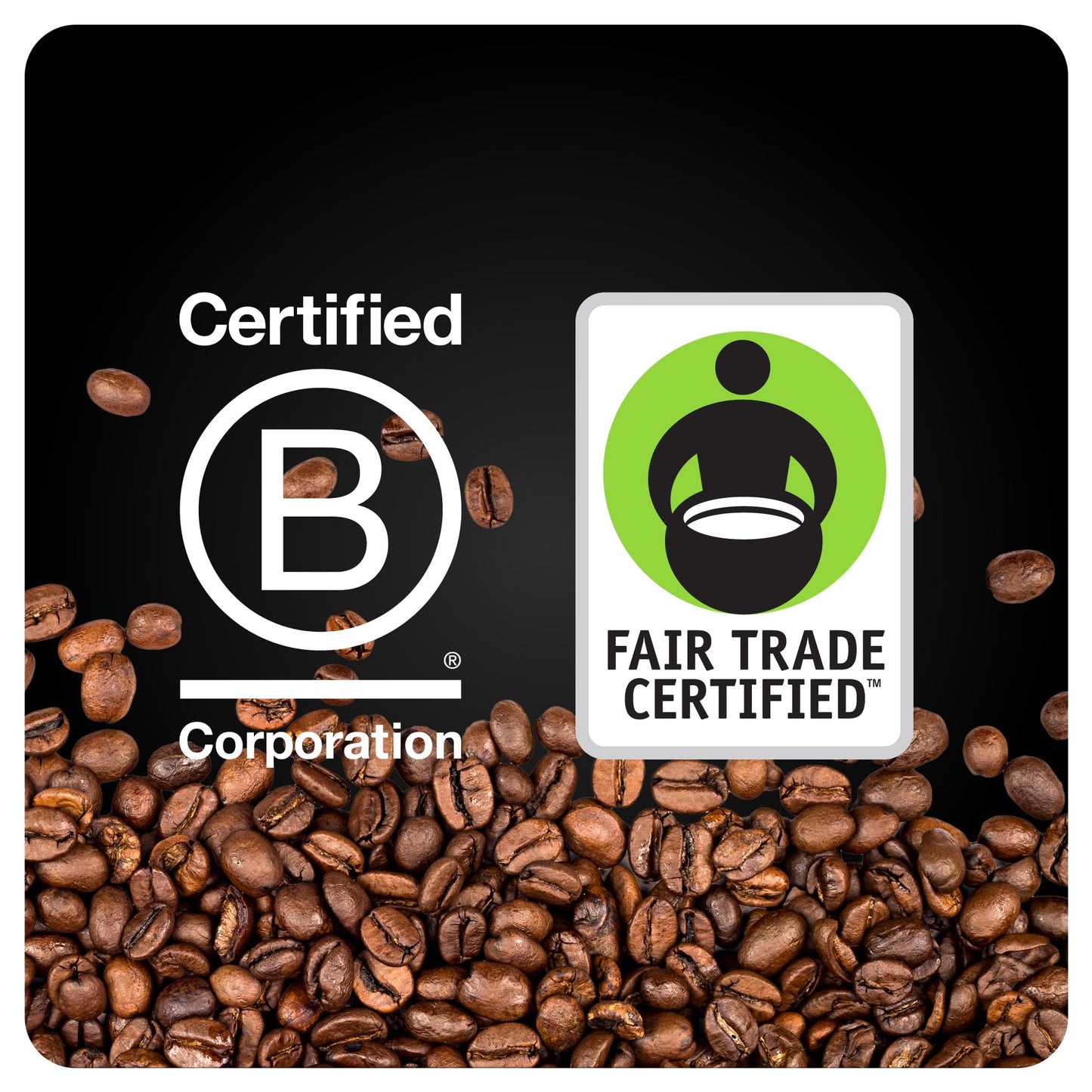 BLK & Bold Whole Bean Coffee, Rise & GRND Medium Roast, 100% Arabica, 12 oz Bag (2 Pack) - Premium Quality Coffee for Coffee Lovers