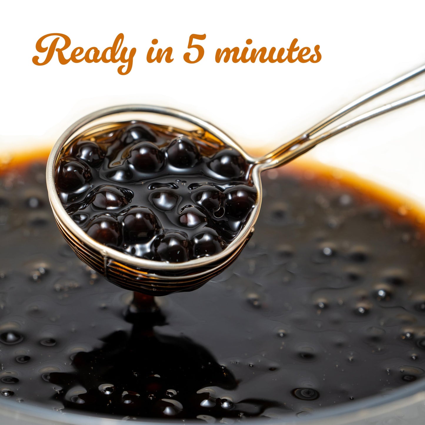 E-Fa Brand E8 Bubble Tea Black Tapioca Pearl 2.2 Lb