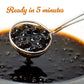 E-Fa Brand E8 Bubble Tea Black Tapioca Pearl 6.6 Lb (Pack Of 6)