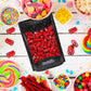 Fruidles Cherry Loaders Gummies, Sweet Chewy Licorice With A Creamy Filling, Fun For Snacking, Parties, Events, And Platters, Non-Gmo (1 Pound)