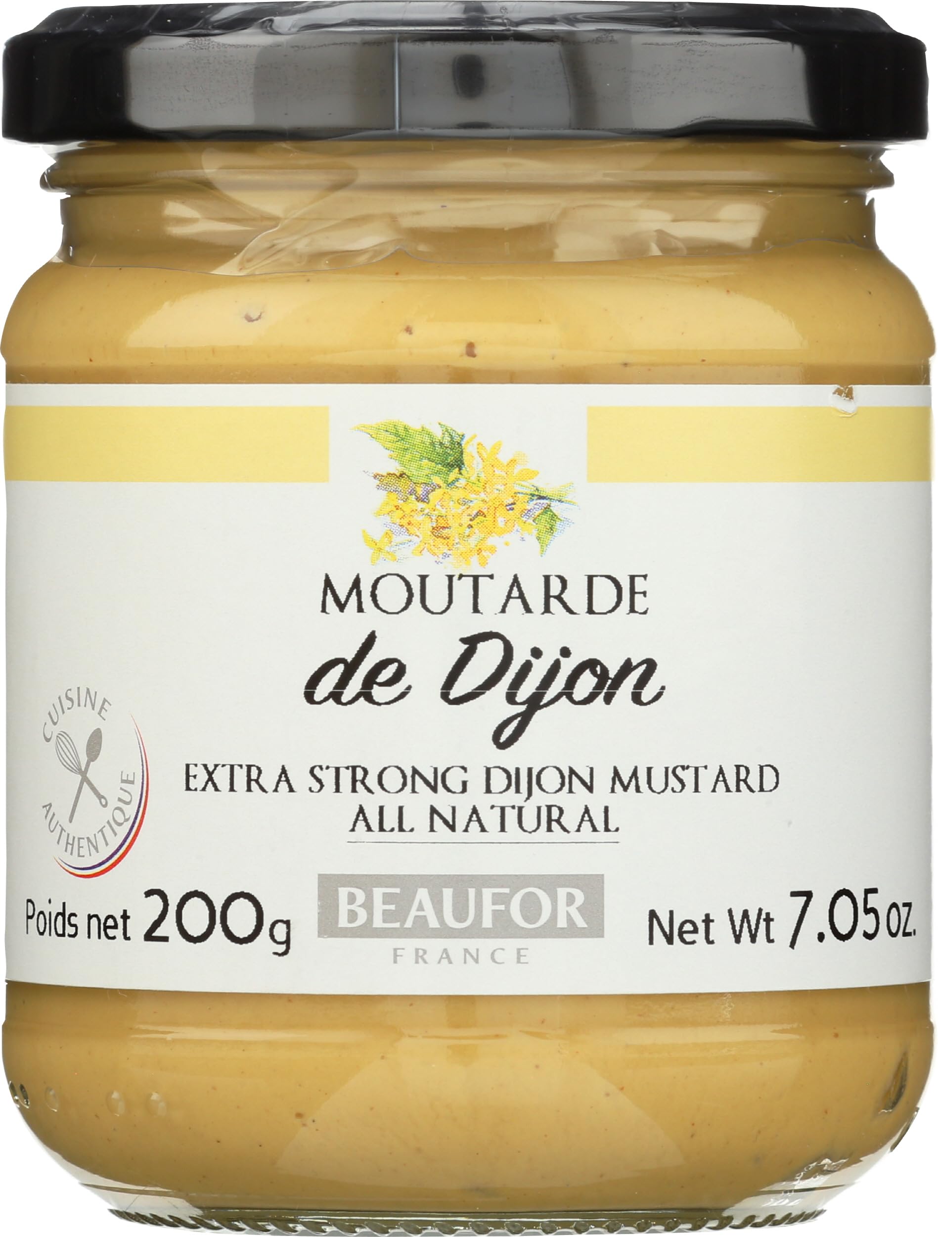 BEAUFOR Extra Strong Dijon Mustard, 7.05 OZ