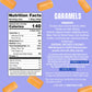 SmartSweets Caramel Candies, Low Sugar, Gluten Free, 1.6oz (Pack of 12), Brown