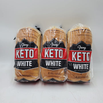 Keto Bread, 0 (Zero) Net Carbs Per Serving, 3 Loaves For Your Keto Diet