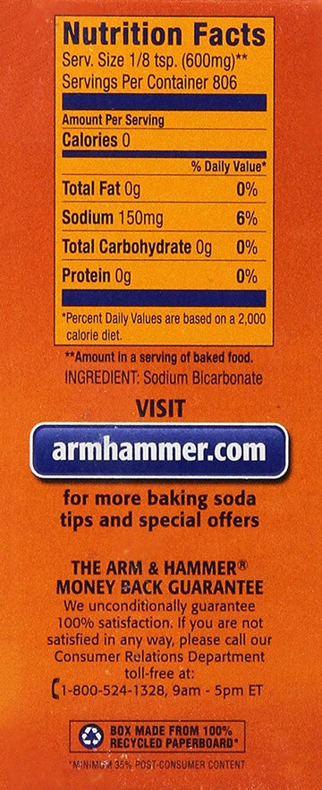 Arm & Hammer Baking Soda - Net Wt 1 Lb - (Pack Of 2)