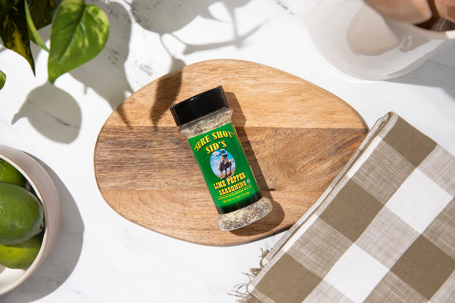 Sure Shot Sid'S Lime Pepper Seasoning 4.7Oz