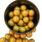 Gold Gumballs - 2 lbs of 1 Tutti Frutti Gumballs in Resealable Bag to Ensure Freshness. Perfect for Color Themed Parties or Cand