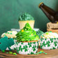 Trunahcao Sprinkles - St. Patricks Day Edible Confetti for Cake Decorating, Cookies, Ice Cream - 4.58oz Green Jimmies Mix